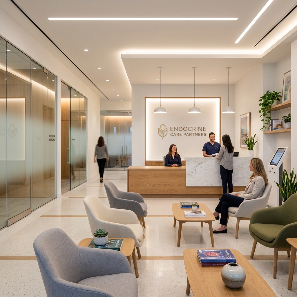 Pristine Endocrine Clinic Interior